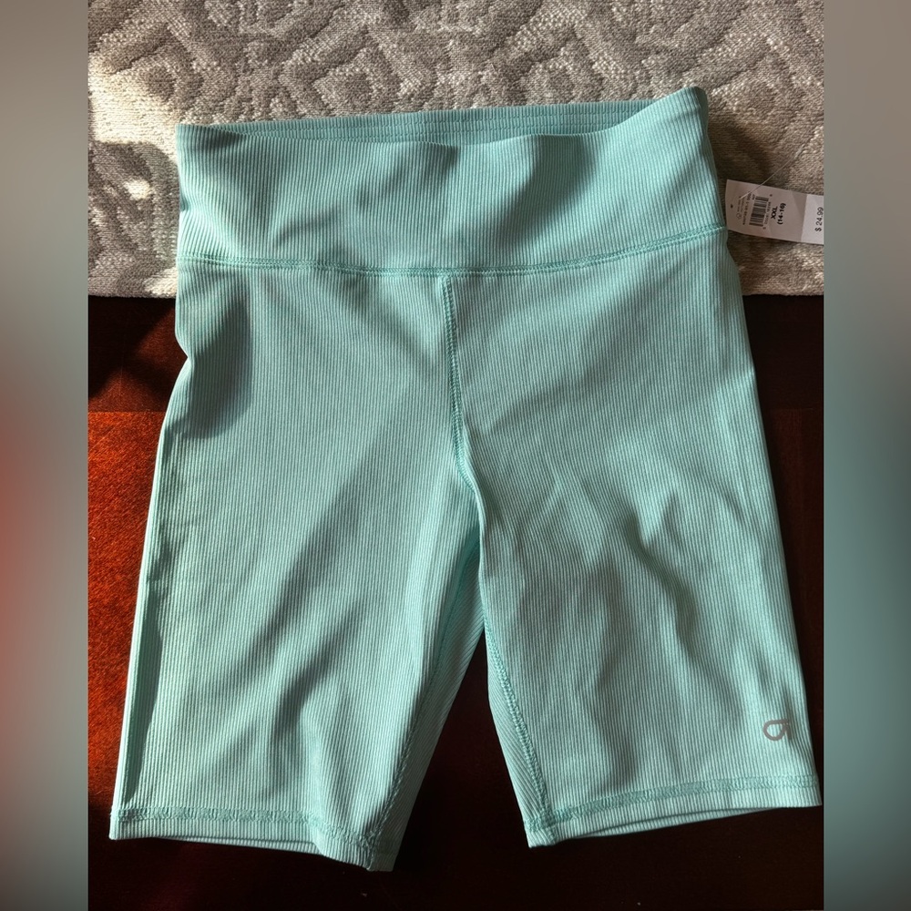 GapFit Kids Ribbed Bike Shorts XXL (14/16)